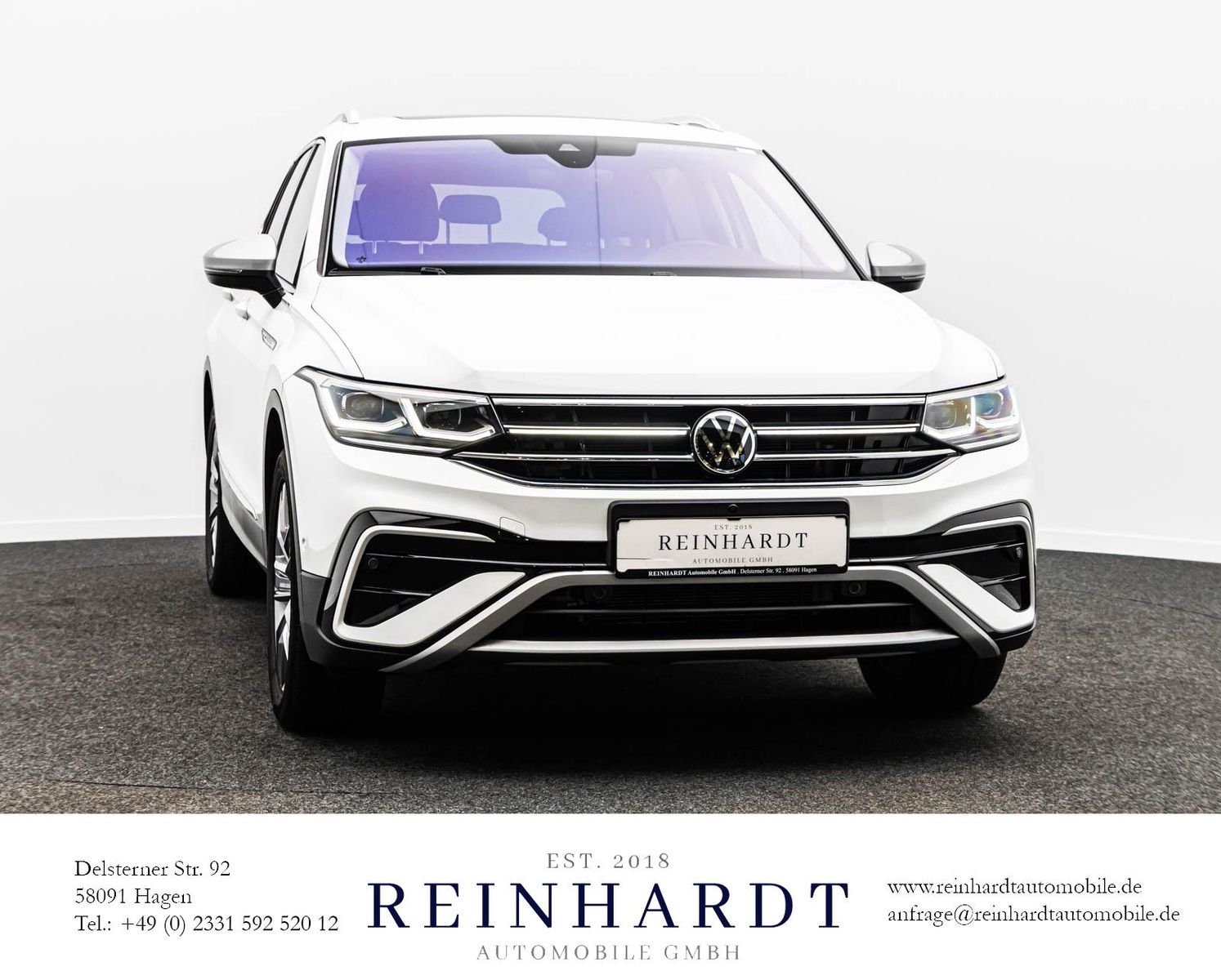 Volkswagen TIGUAN ALLSPACE 2024 г. Белый, пробег 59540 км