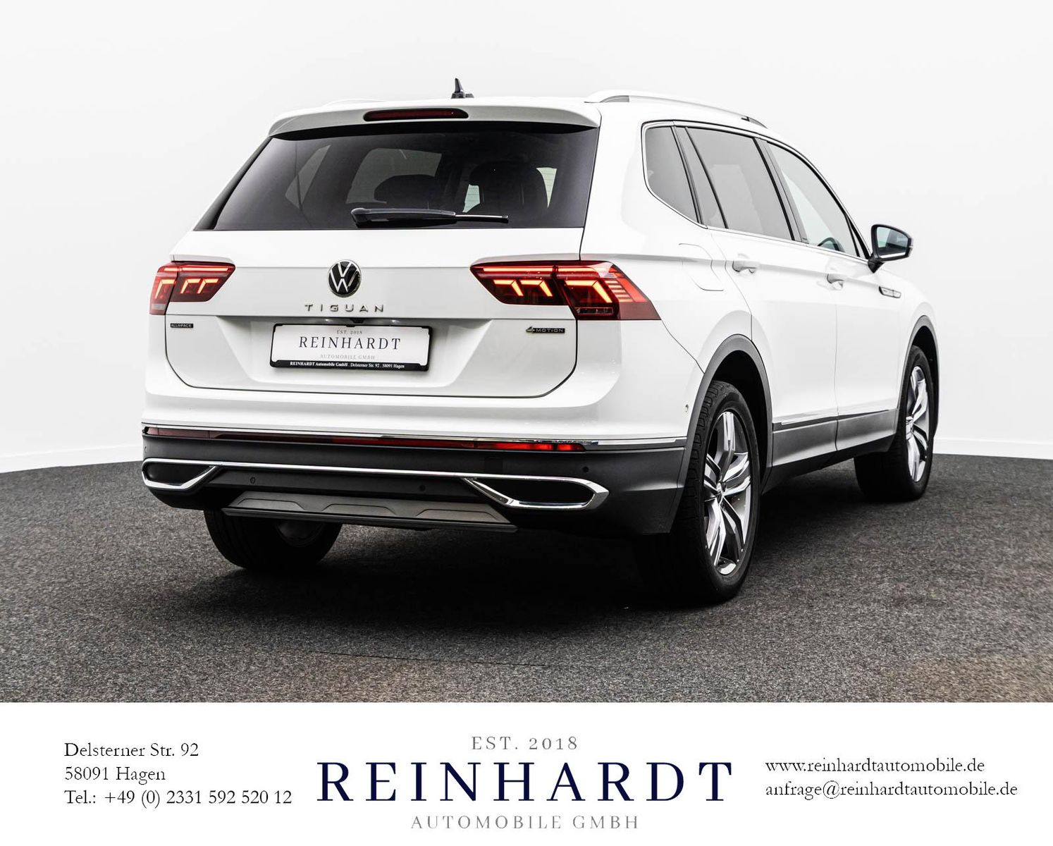 Volkswagen TIGUAN ALLSPACE 2024 г. Белый, пробег 59540 км