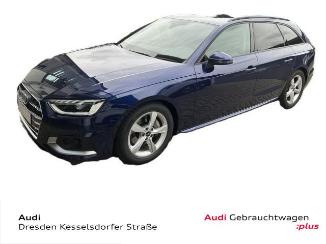Audi A4 2023 г. Синий, пробег 53547 км
