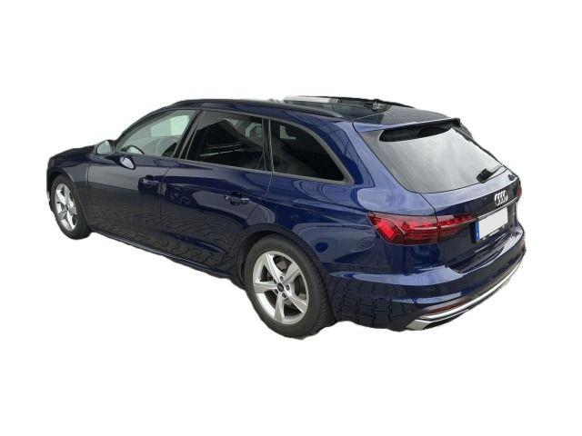 Audi A4 2023 г. Синий, пробег 53547 км