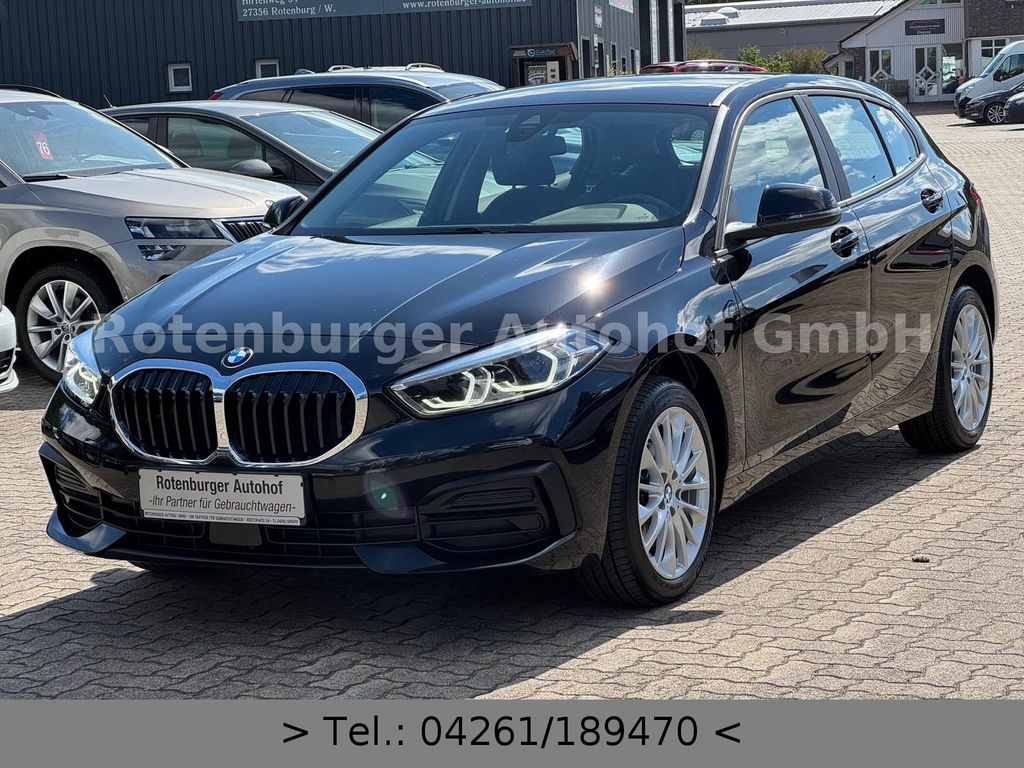 BMW 118 2023 г. Чёрный, пробег 49900 км