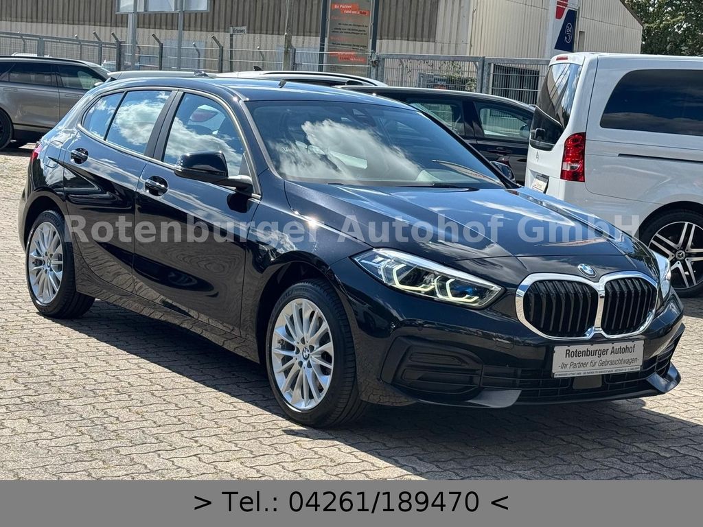 BMW 118 2023 г. Чёрный, пробег 49900 км