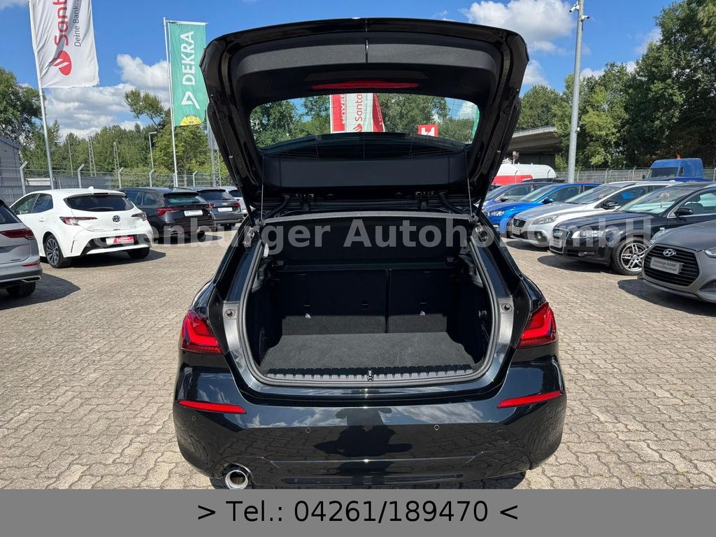 BMW 118 2023 г. Чёрный, пробег 49900 км