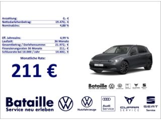 Volkswagen Golf 2022 г. Серый, пробег 28273 км