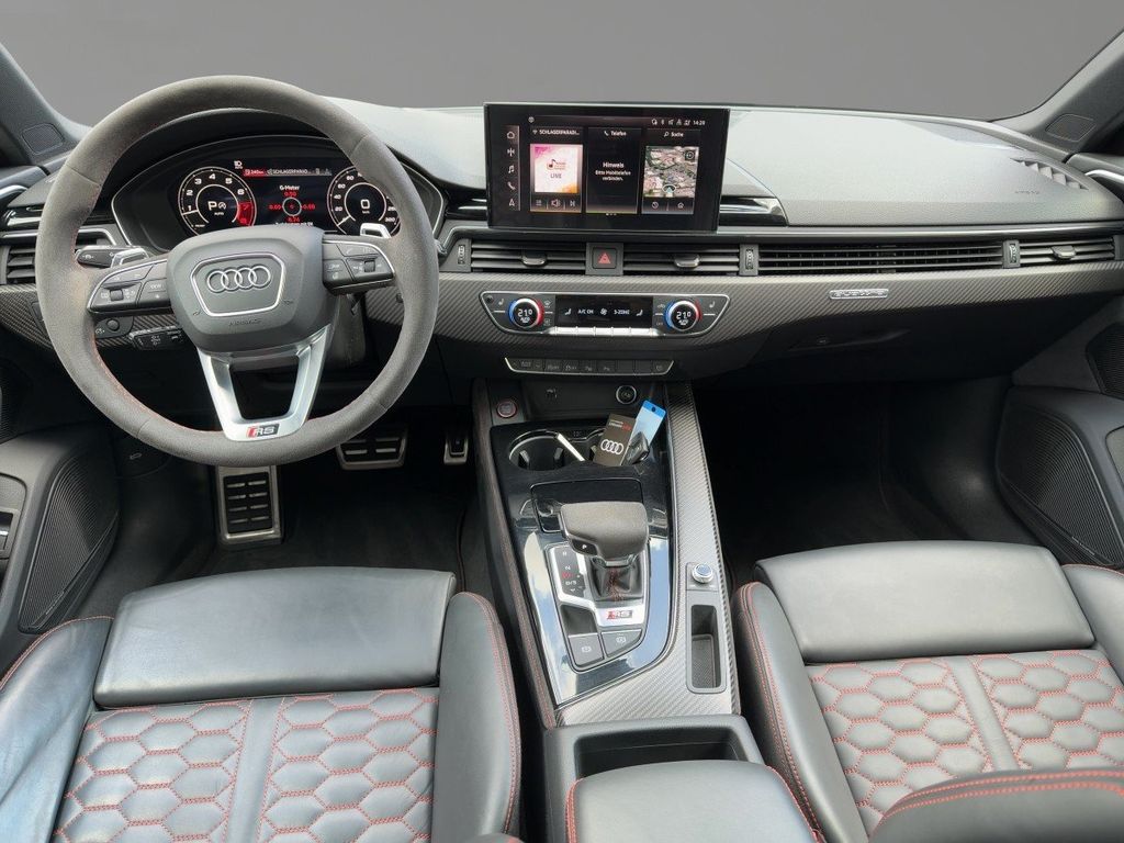 Audi RS4 2023 г. Чёрный, пробег 53335 км