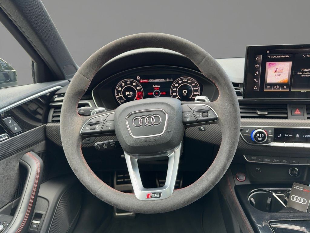 Audi RS4 2023 г. Чёрный, пробег 53335 км
