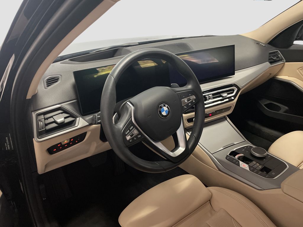 BMW 320 2023 г. Чёрный, пробег 49753 км