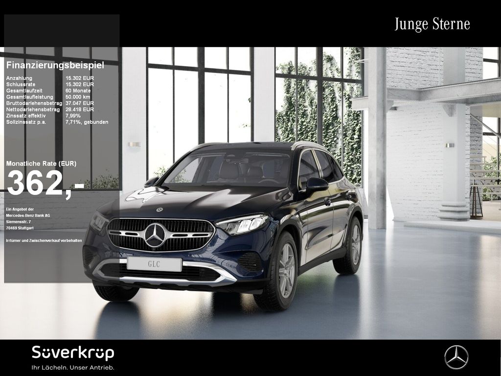 Mercedes-Benz GLC 200 2022 г. Синий, пробег 11845 км