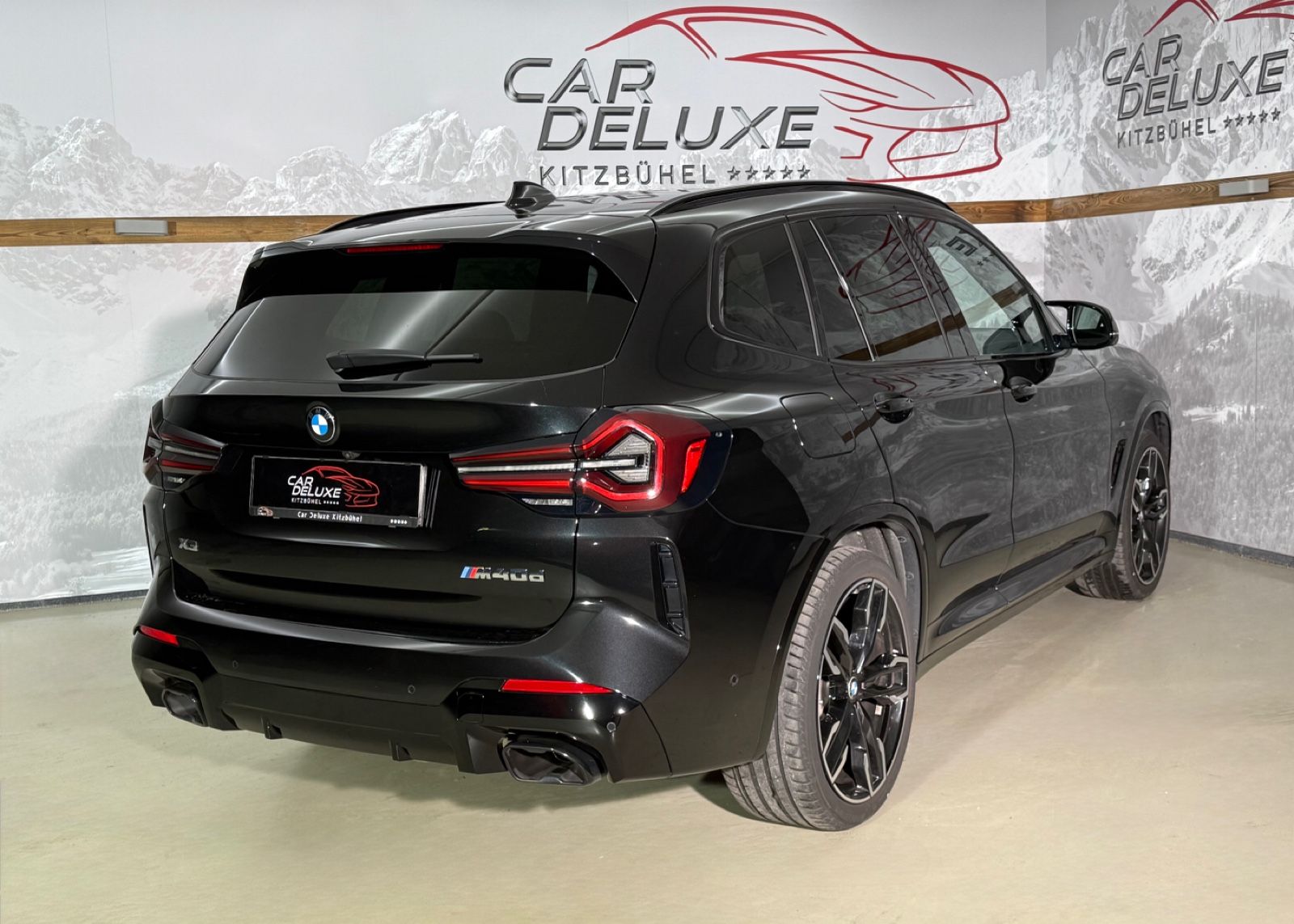 BMW X3 M40 2022 г. Чёрный, пробег 49900 км