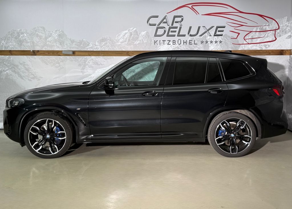 BMW X3 M40 2022 г. Чёрный, пробег 49900 км