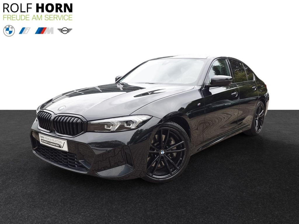 BMW 330 2023 г. Чёрный, пробег 38393 км