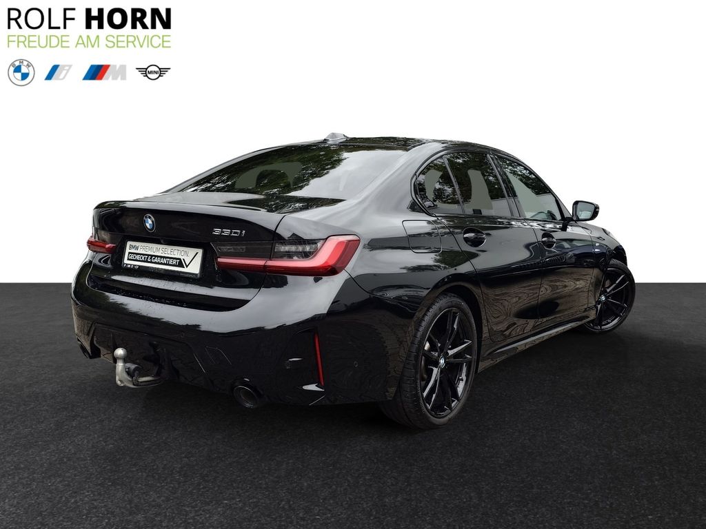 BMW 330 2023 г. Чёрный, пробег 38393 км