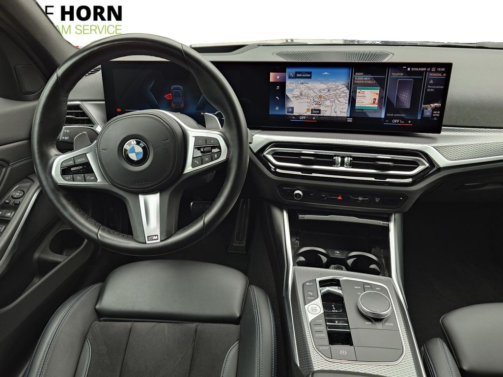 BMW 330 2023 г. Чёрный, пробег 38393 км