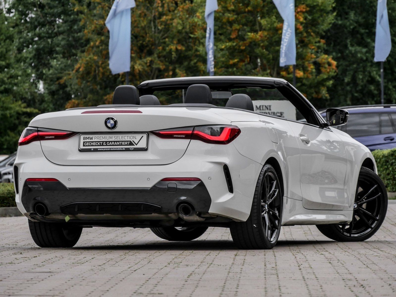 BMW 430 2023 г. Белый, пробег 49275 км