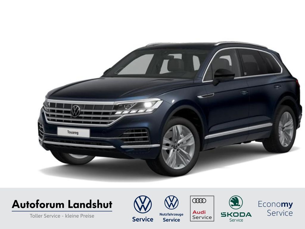 Volkswagen Touareg 2022 г. Синий, пробег 46647 км