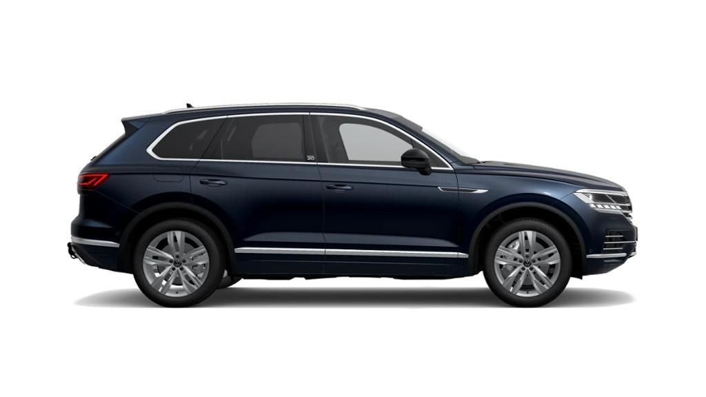 Volkswagen Touareg 2022 г. Синий, пробег 46647 км