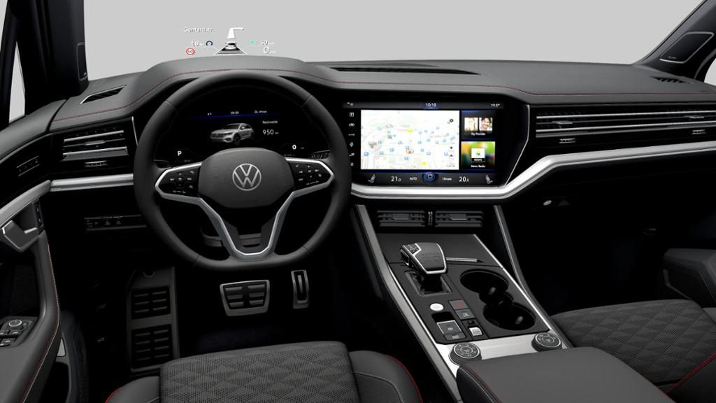 Volkswagen Touareg 2022 г. Синий, пробег 46647 км