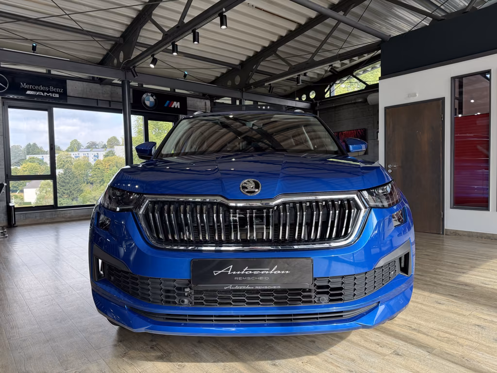 Skoda Kodiaq 2023 г. Синий, пробег 60000 км