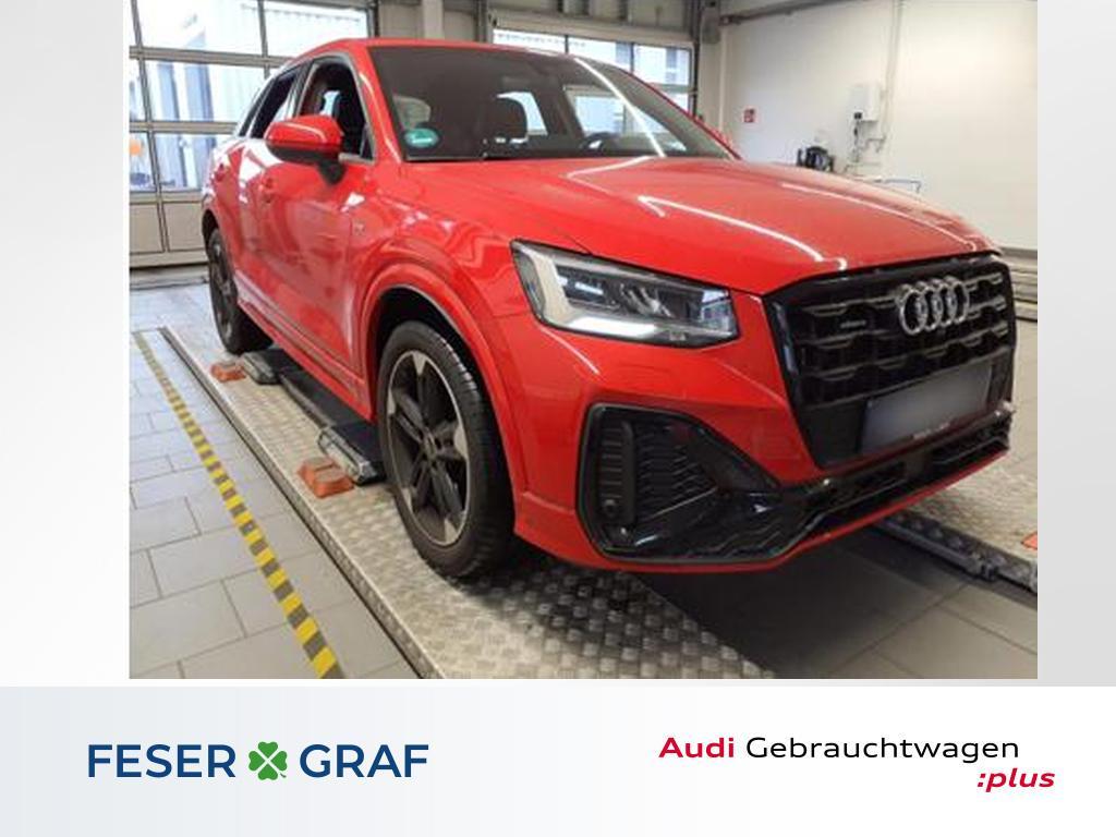 Audi Q2 2022 г. Красный, пробег 29500 км