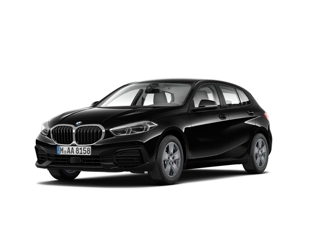 BMW 118 2022 г. Чёрный, пробег 45033 км