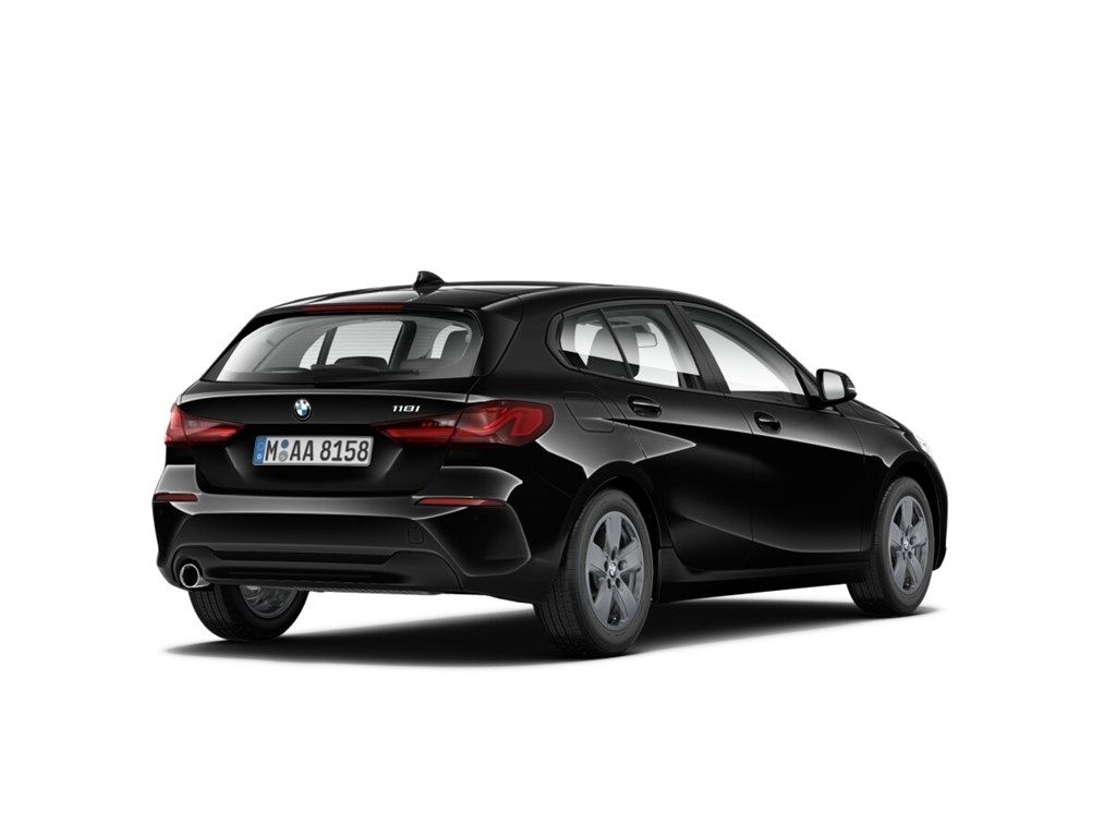 BMW 118 2022 г. Чёрный, пробег 45033 км