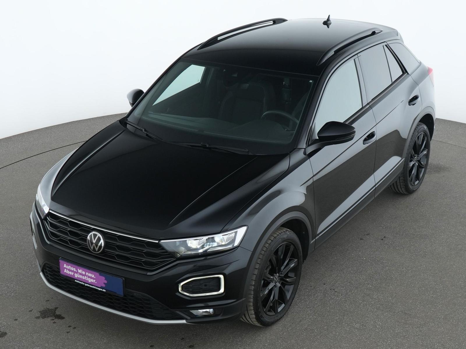 Volkswagen T-Roc 2022 г. Чёрный, пробег 34743 км