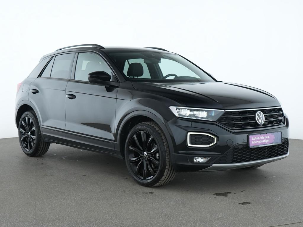 Volkswagen T-Roc 2022 г. Чёрный, пробег 34743 км
