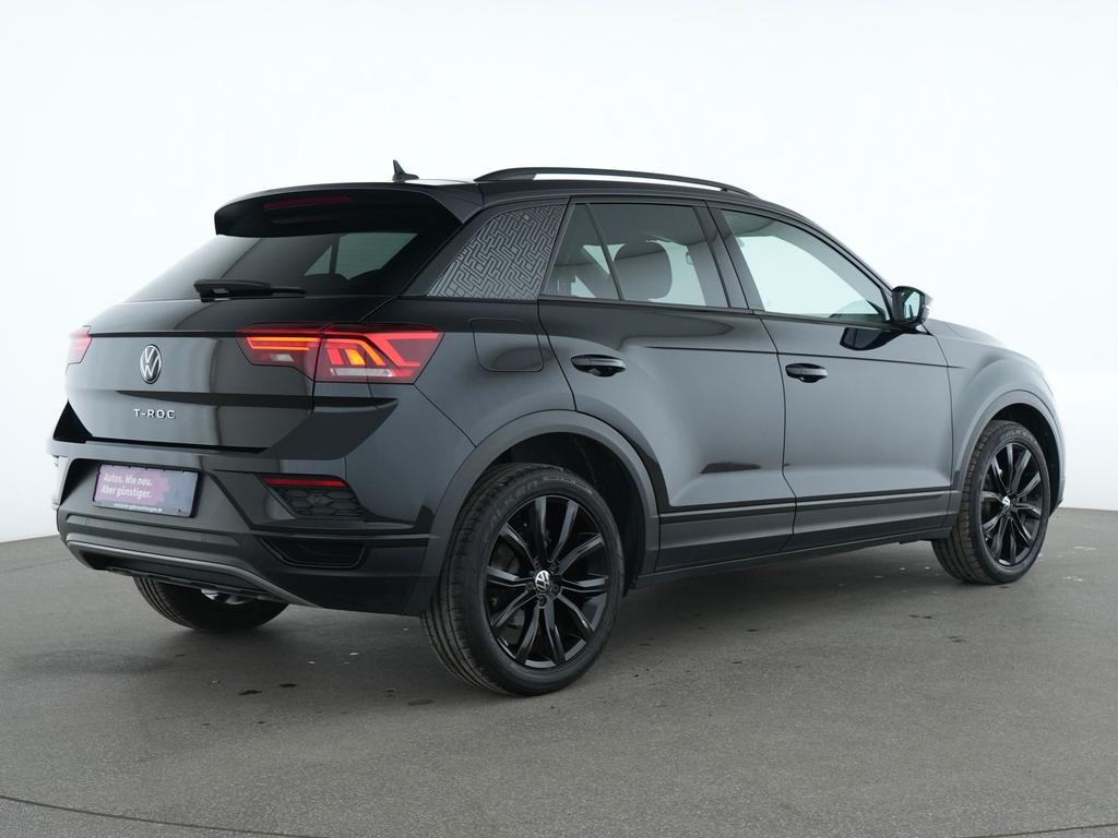 Volkswagen T-Roc 2022 г. Чёрный, пробег 34743 км