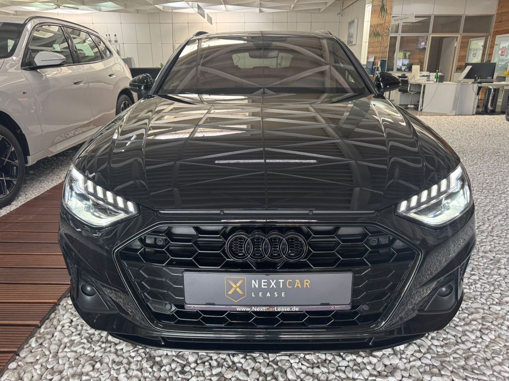 Audi A4 2023 г. Чёрный, пробег 57900 км