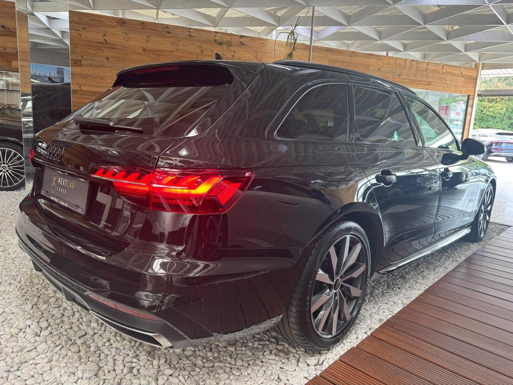 Audi A4 2023 г. Чёрный, пробег 57900 км