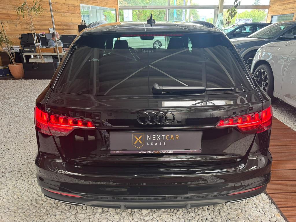 Audi A4 2023 г. Чёрный, пробег 57900 км
