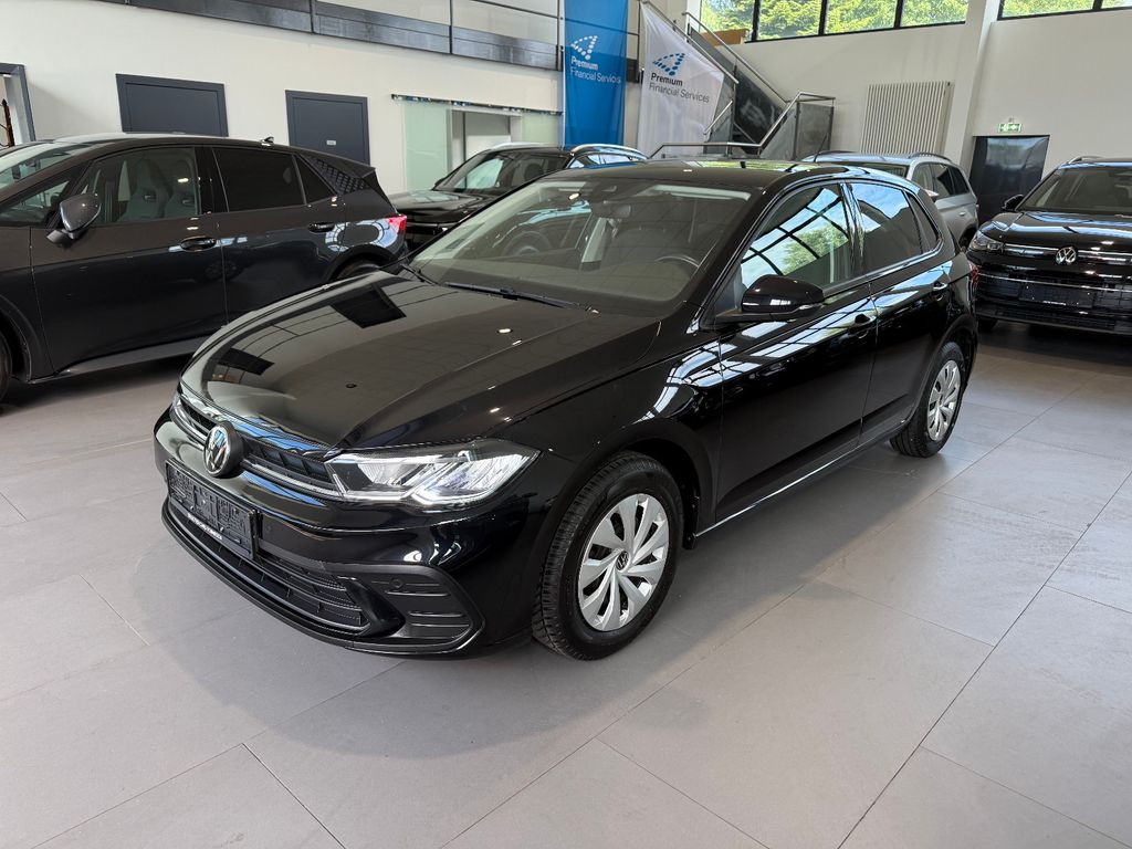 Volkswagen Polo 2023 г. Чёрный, пробег 53530 км