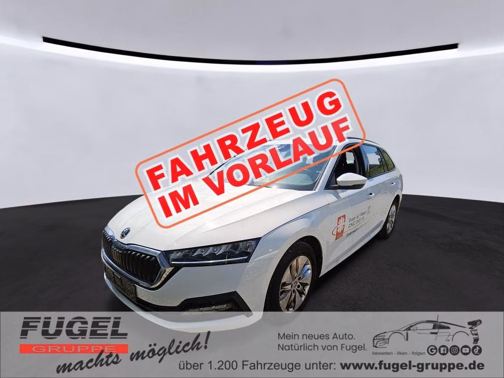 Skoda Octavia 2021 г. Белый, пробег 56326 км