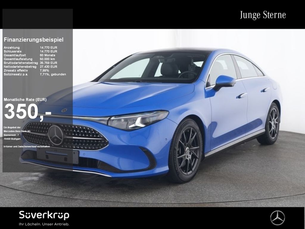 Mercedes-Benz CLA 200 2026 г. Синий, пробег 13401 км