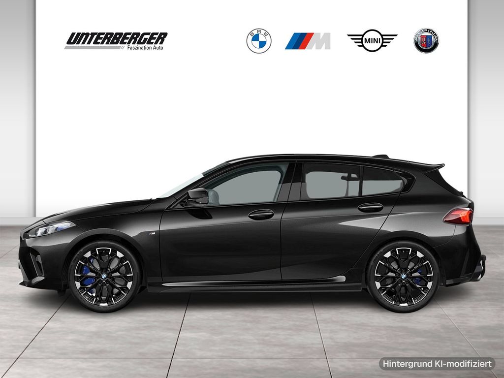 BMW M135 2025 г. Чёрный, пробег 19941 км