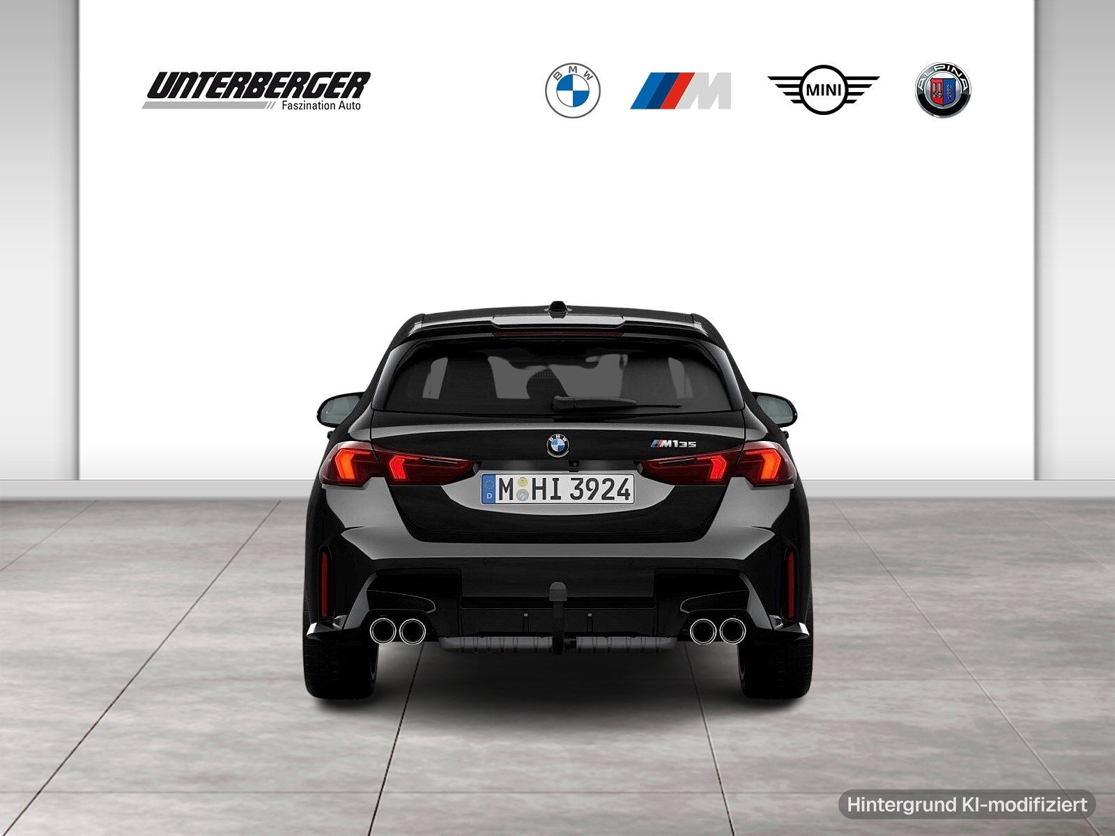 BMW M135 2025 г. Чёрный, пробег 19941 км