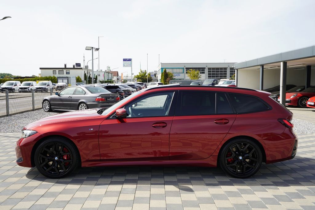 BMW 320 2025 г. Красный, пробег 58000 км