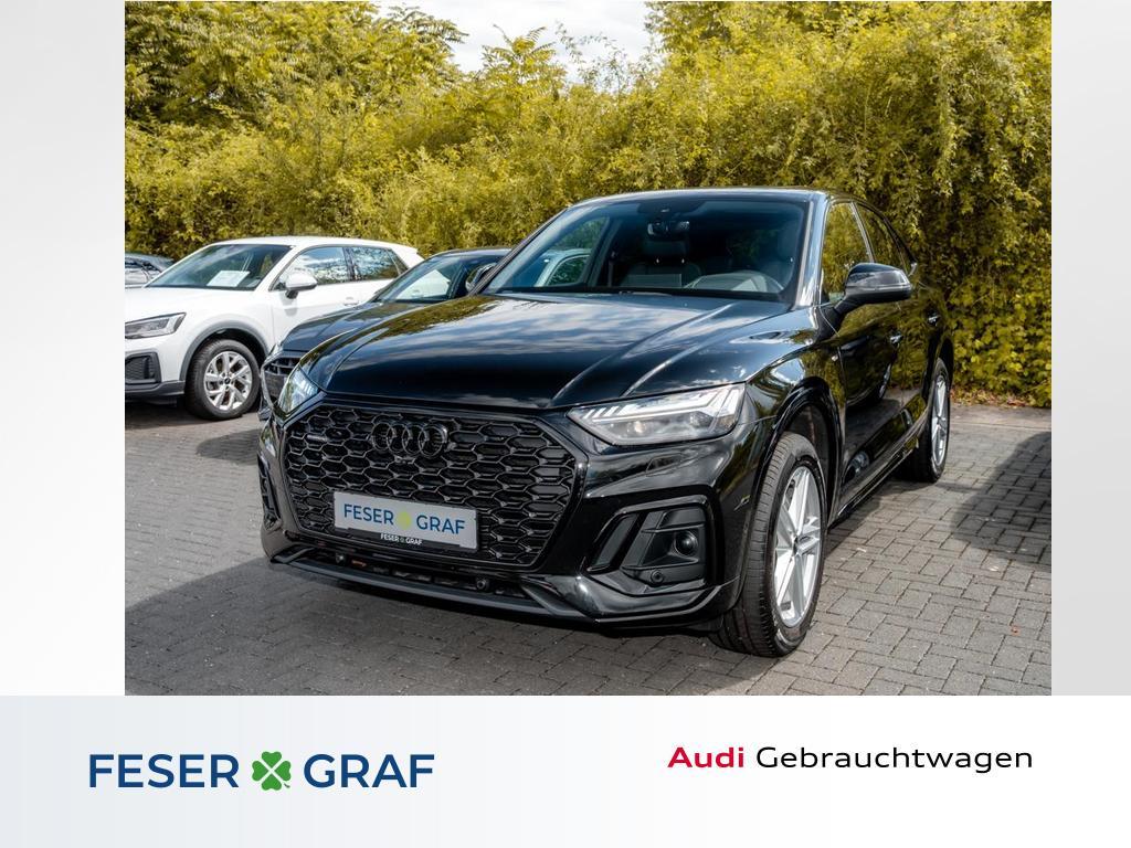 Audi Q5 2025 г. Чёрный, пробег 14734 км