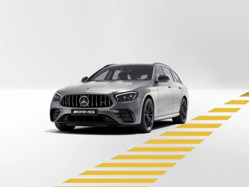 Mercedes-Benz E 53 AMG 2023 г. Серебристый, пробег 40980 км