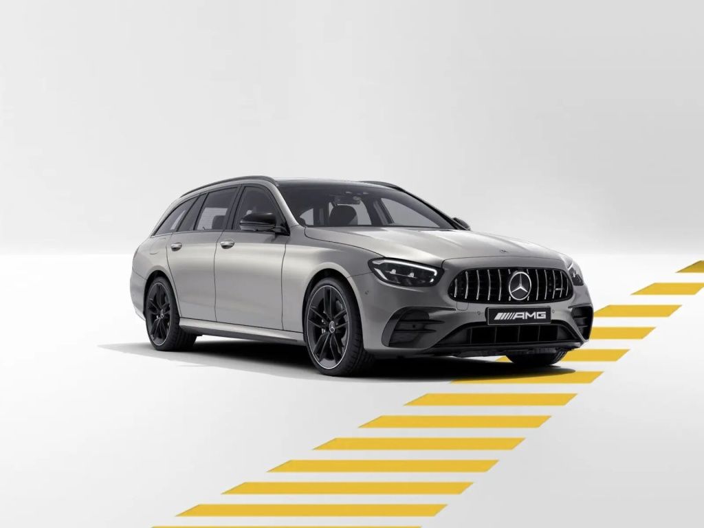 Mercedes-Benz E 53 AMG 2023 г. Серебристый, пробег 40980 км