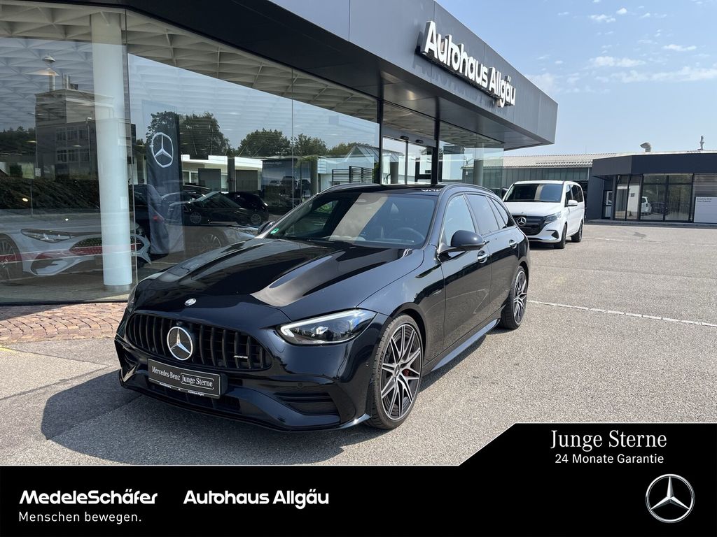 Mercedes-Benz C 43 AMG 2024 г. Чёрный, пробег 39400 км