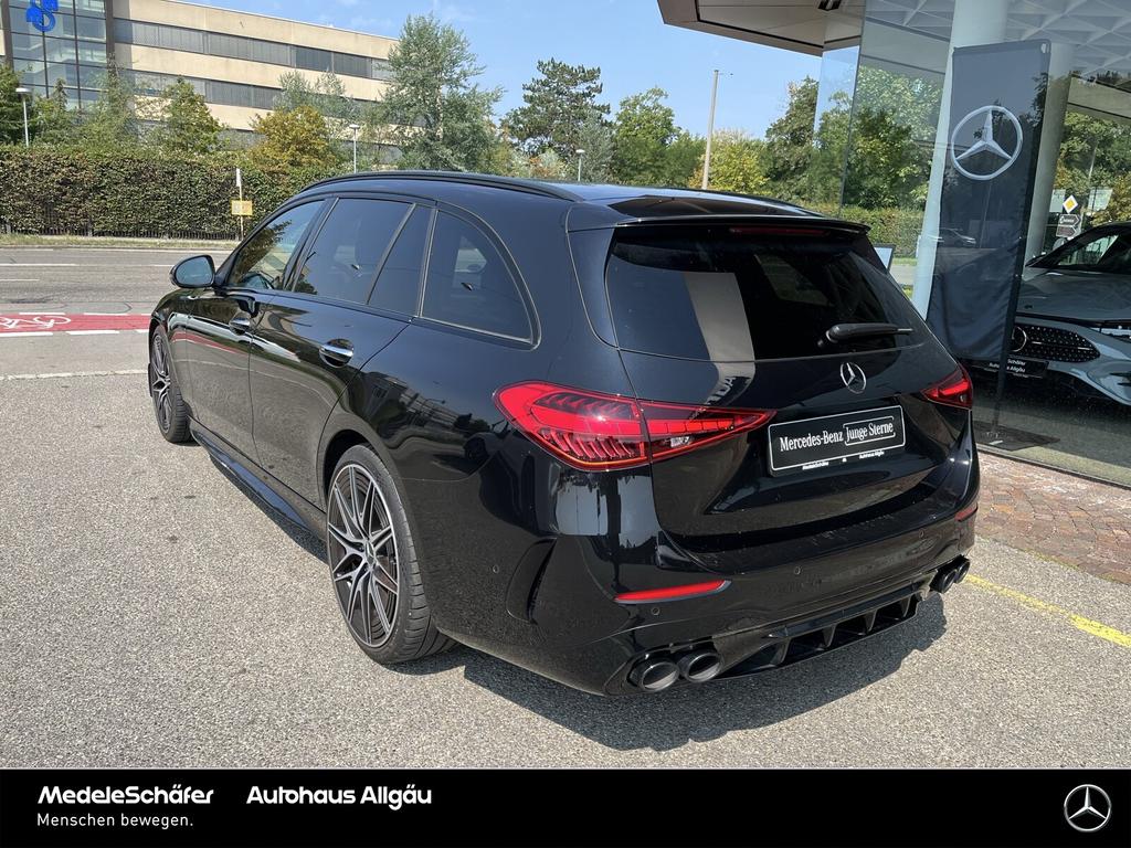 Mercedes-Benz C 43 AMG 2024 г. Чёрный, пробег 39400 км