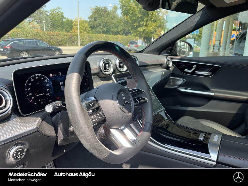 Mercedes-Benz C 43 AMG 2024 г. Чёрный, пробег 39400 км