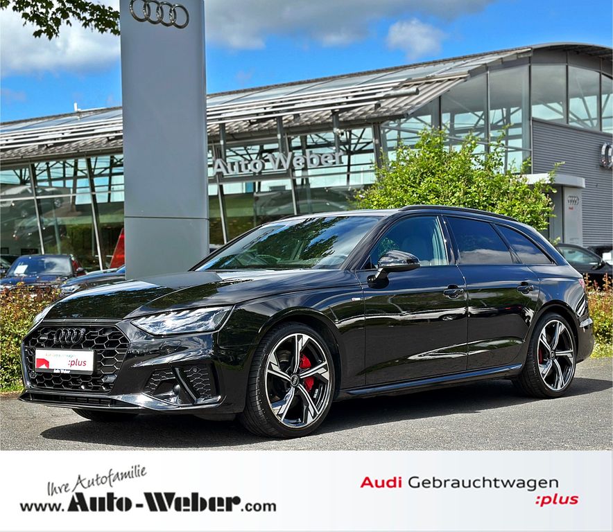 Audi A4 2025 г. Чёрный, пробег 12400 км