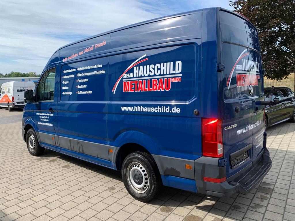 Volkswagen CRAFTER 2022 г. Синий, пробег 43125 км