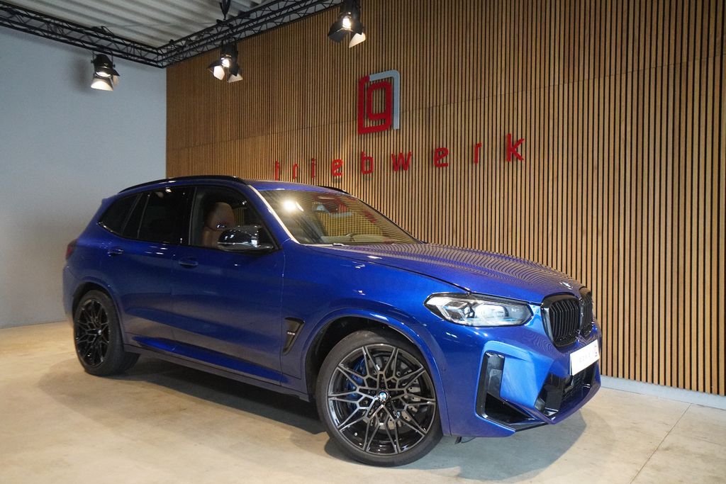 BMW X3 M 2022 г. Синий, пробег 7000 км