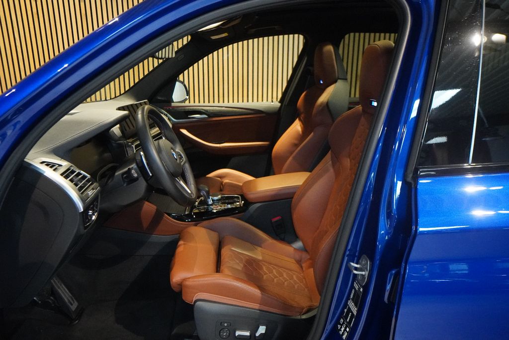 BMW X3 M 2022 г. Синий, пробег 7000 км