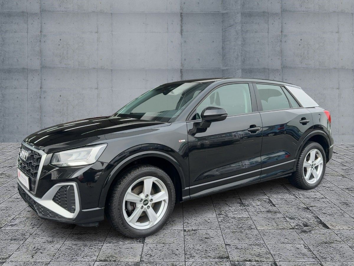 Audi Q2 2023 г. Чёрный, пробег 54237 км