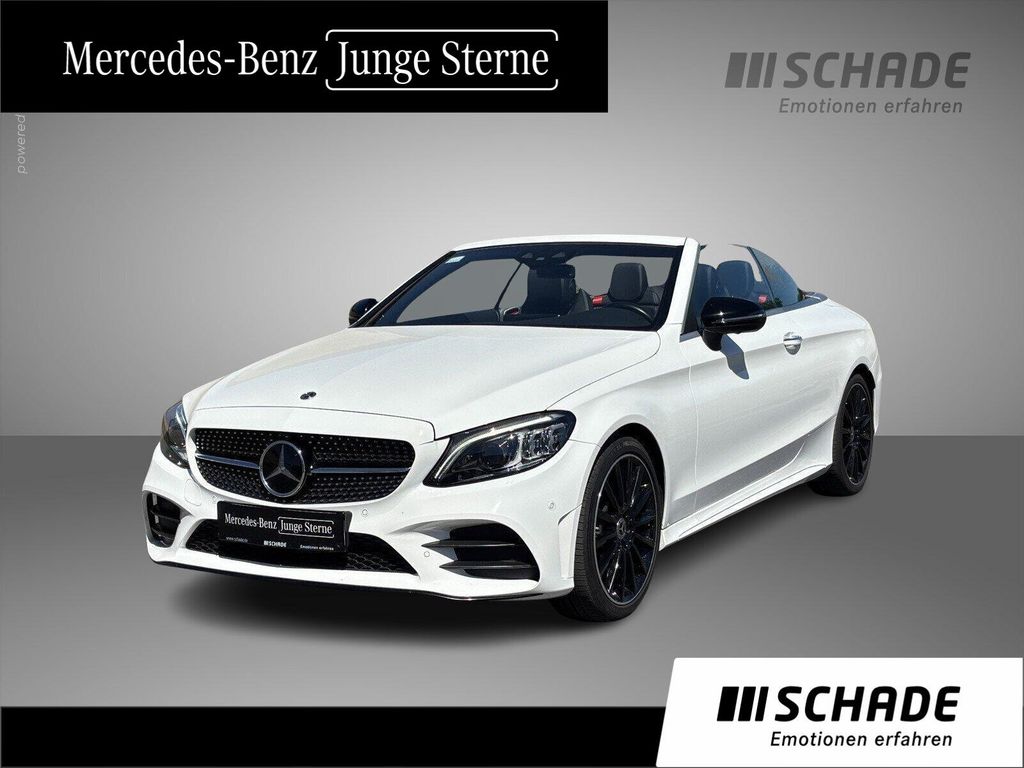 Mercedes-Benz C 220 2022 г. Белый, пробег 54800 км