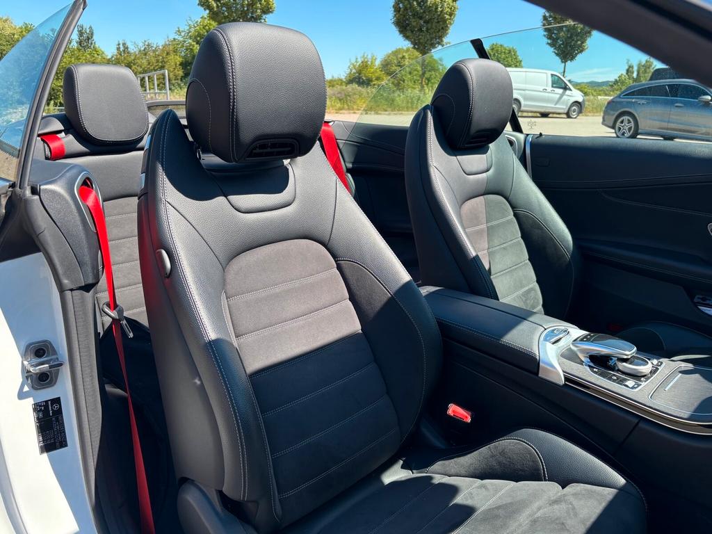 Mercedes-Benz C 220 2022 г. Белый, пробег 54800 км
